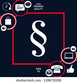 Paragraph icon symbol