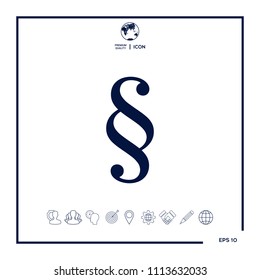 Paragraph icon symbol