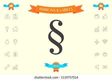Paragraph icon symbol