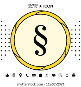 Paragraph icon symbol
