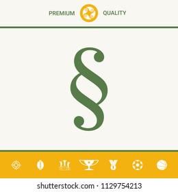 Paragraph icon symbol