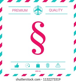 Paragraph icon symbol
