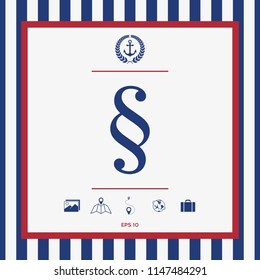 Paragraph icon symbol