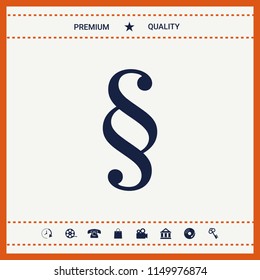 Paragraph icon symbol