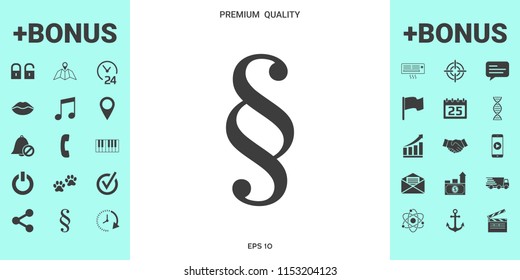 Paragraph icon symbol