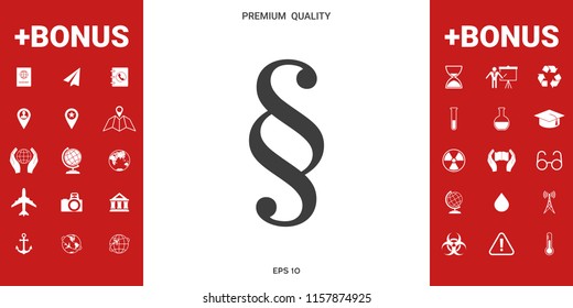 Paragraph icon symbol