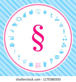 Paragraph icon symbol