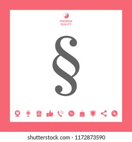 Paragraph icon symbol