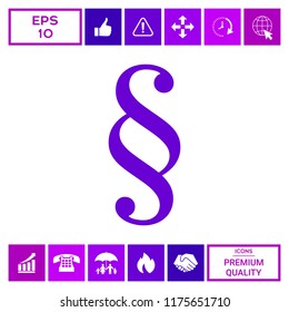 Paragraph icon symbol
