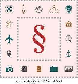 Paragraph icon symbol