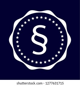 paragraph icon,emblem, label, badge,sticker, logo. Designed for your web site design, logo, app, UI