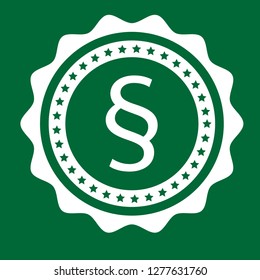 paragraph icon,emblem, label, badge,sticker, logo. Designed for your web site design, logo, app, UI