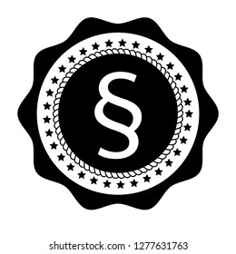 paragraph icon,emblem, label, badge,sticker, logo. Designed for your web site design, logo, app, UI