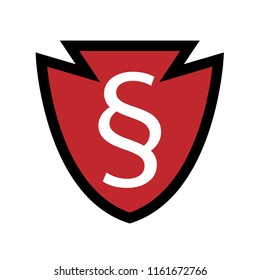 Paragraph shield icon.