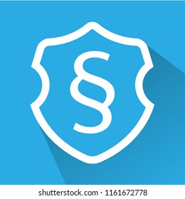 Paragraph shield icon.