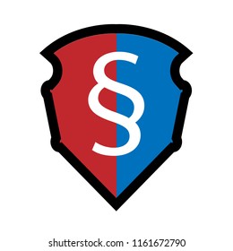 Paragraph shield icon.