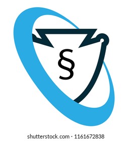 Paragraph shield icon.
