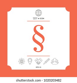 Paragraph symbol icon