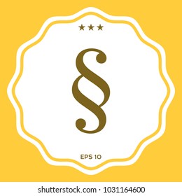 Paragraph symbol icon