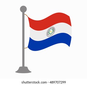 paraguay flag mast