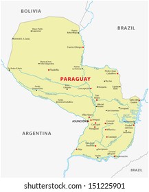 Paraguay Map