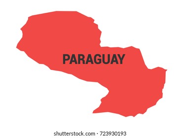 Paraguay Political Map 260nw 723930193 