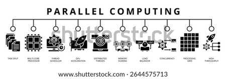 Parallel Computing banner web icon