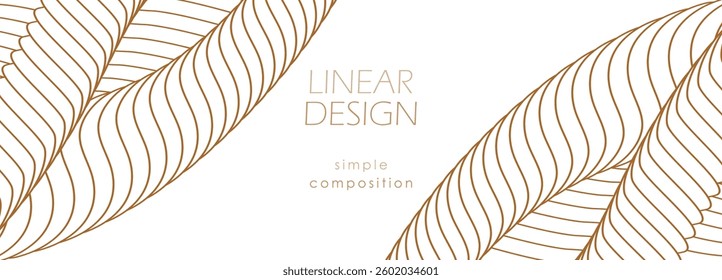 Parallel dynamic lines. Wavy lines design. Cover, banner, poster and creative idea design template