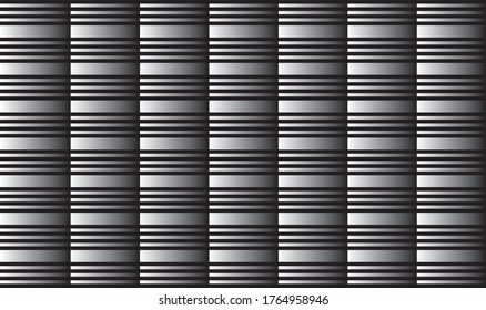 parallel horizontal stripes pattern on monochrome gradient background