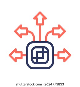 Parallel Icon Element For Design