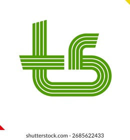 Logotipo inicial do monograma da linha paralela, combinação da letra T e S. Idea e inspiração para marca, abreviação do nome da empresa e da empresa. para fins pessoais e comerciais.