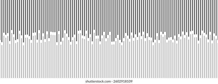 Parallel lines design. Monochrome background. Trendy Illustration for creative Ideas and design