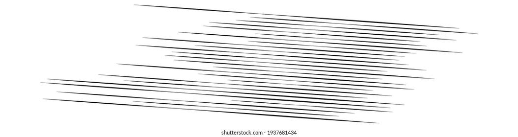Parallel straight lines, stripes in 3d perspective