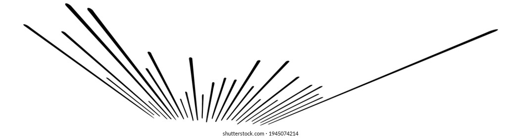 Parallel Straight Lines, Stripes In 3d Perspective