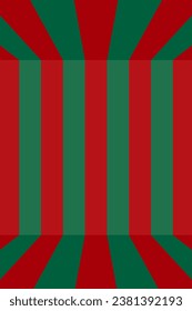  Parallel stripes going around the corner. For installation of product or text. Vector illustration