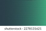 Parallelogram Halftone Gradient Vector Dynamic Velocity Eye Catching Texture. Modern Energetic Pattern Conceptual Turquoise Abstract Background. Striking Speed Effect Abstraction Teal Green Wallpaper
