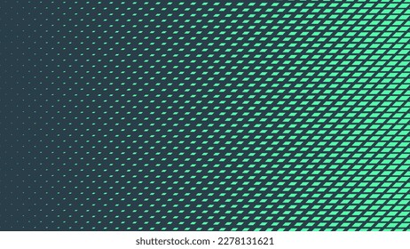 Striking Halftone Abstraction Pattern