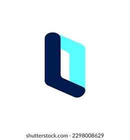 Parallelogram icon logo vector design