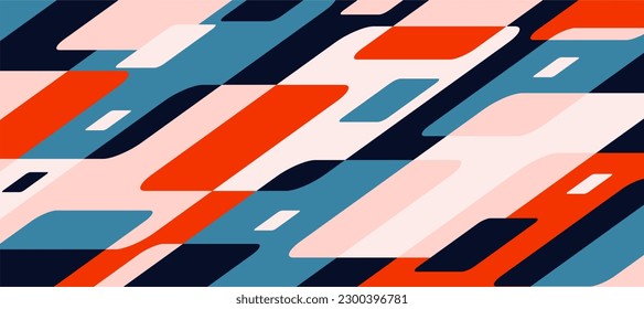 Parallelogram shape design with slanted pattern colored elegant full color design. Future geometric background. vector pattern design in Scandinavian style for business presentations, branding.