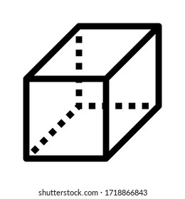 parallelogram shape illustration vector graphic. basic shape perfect for preschool learning for children and good for mathematics