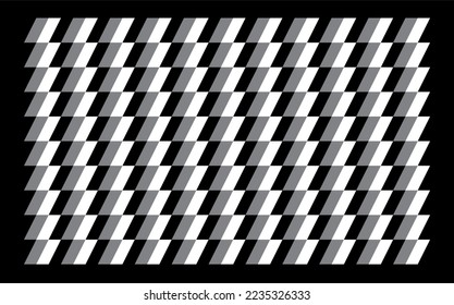 diseño de patrones de dos colores paralelogramo: descargue este arte y elija la licencia mejorada para mayor usabilidad