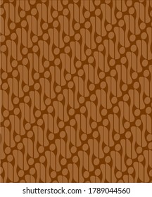 Parang Batik is one of the oldest batik motifs in Indonesia. Parang comes from the word Pereng which means slope. Perengan draw a line going down from high to low diagonally. The arrangement of the in