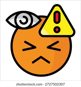 Paranoia Icon Element For Design