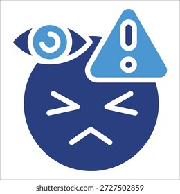 Elemento de icono de paranoia para el diseño