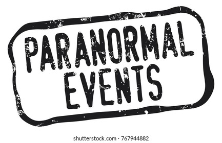 Paranormal Events Stamp