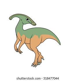 Parasaurolophus dinosaur