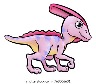 A parasaurolophus dinosaur animals cartoon character