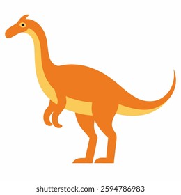 Parasaurolopsus dinosaur on white background