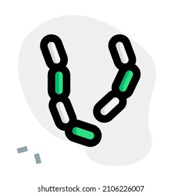 Parasite with gut infections causing virus layout