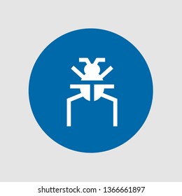  Parasite icon. Editable  Parasite icon for web or mobile.